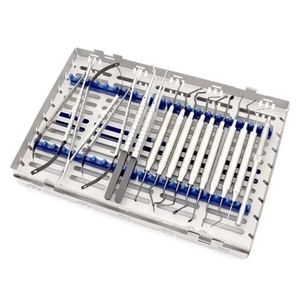 Kit de Cirugía Mucogingival Dental de 15 piezas con Casetes de Acero Inoxidable - Product Image 1