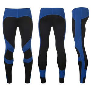Leggings de compression pour hommes en gros, pantalons de sport respirants pour la course et l'entraînement, fabricant OEM - Product Image 4