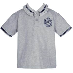 Camisa Blanca Estilo Preppy para Mujer CHAIKO HOUSE, Manga Corta, Logotipo Bordado, Tela Oxford Transpirable, Corte Regular - Product Image 5