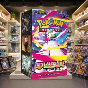 [M1S] Mega Symphonian Gioco di Carte Collezionabili Booster Box 30 Pacchetti 150 Carte Edizione Coreana Stampa a Colori Completa per Feste e Famiglia - Product Image 5