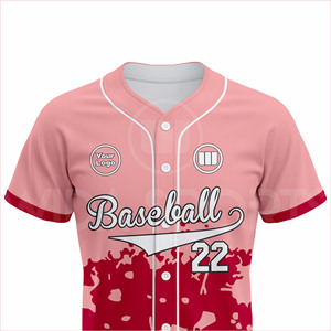 Custom Summer Baseball Jersey Set Breathable Polyester Quick Dry Team Uniform Sublimation Sportswear Four-Way Stretch - Product Image 4