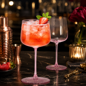 Verres à vin colorés en borosilicate faits à la main de 390 ml, sans plomb, à pied, pour vin rouge et blanc, réutilisables, vente en gros - Product Image 1