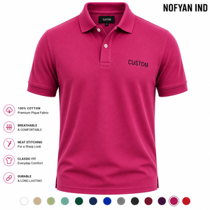 Chemises Polo en Gros, Fournisseur de Chemises Polo, Fabricant de Vêtements, Usine de Confection, Fabricant de Vêtements de Marque, Qualité Premium - Product Image 1