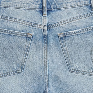 Short en jean premium pour femme, taille haute, double boutonnage, sexy, coupe ample, nouvelle collection, tendance été, vente en gros - Product Image 5