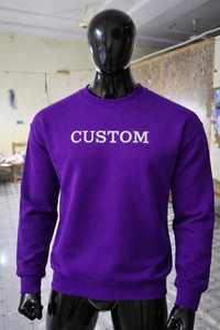 เสื้อสเวตเชิ้ตคอกลมลำลองสำหรับผู้ชาย สกรีนโลโก้ได้ ผ้าฝ้ายฟลีซ เสื้อกันหนาวแฟชั่น เสื้อเปล่าขายส่ง - Product Image 6