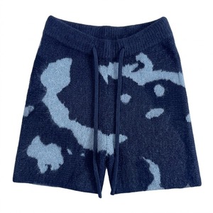 High-quality Knitted Solid Casual Men's Eco-Friendly Mohair Shorts Custom Logo Waterproof Knee <b>Mid</b> - Product Image 6