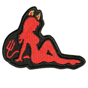 En gros, Patchs brodés personnalisés amusants, thermocollants, avec citations, badges en tissu brodés 3D pour chapeaux, sacs à dos, sacs, vestes, OEM - Product Image 2