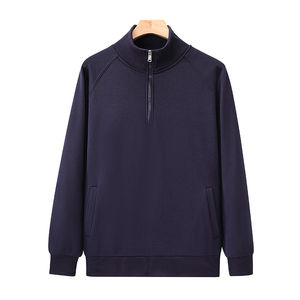 Sudadera con capucha de invierno de alta calidad, de algodón y poliéster, con media cremallera, para mujer, impermeable, con estampado, cómoda, informal y a la moda. - Product Image 5