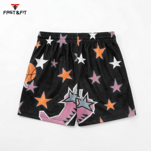 Breathable Comfortable Style Unisex Sublimation Mesh <b>Shorts</b> Customized Sizing Logo Gym Men Quick Dry <b>Waterproof</b> <b>Shorts</b> - Product Image 2