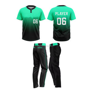 Uniformes de Béisbol y Sóftbol Personalizados, Conjuntos de Poliéster con Impresión por Transferencia de Calor, Secado Rápido, Tallas y Colores Personalizables - Product Image 6