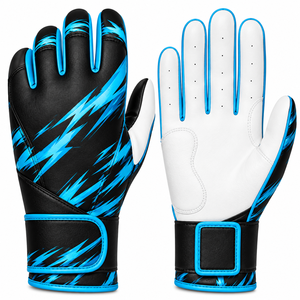 Gants d'entraînement de baseball et de softball pour hommes avec logo personnalisé, en cuir durable, vente en gros avec service OEM - Product Image 4