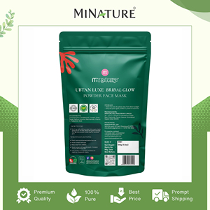 Fórmula de cuidado de la piel de alta gama con ingredientes 100% naturales, la más vendida, Ubtan Luxe Bridal Glow Face Pack de la India. - Product Image 3