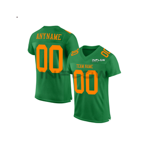 Camiseta de fútbol americano transpirable con bordado de West Canaan para deportes al aire libre - Product Image 4