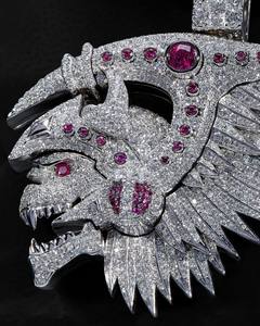 Pendentif chaîne hip-hop personnalisé pour homme, plaqué argent bicolore, avec lettres et nom, serti de moissanite, bijou cadeau, style indien, personnalisable - Product Image 3