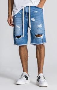 Pantalones Arrow para hombre, shorts de natación de doble rodilla, vaqueros deportivos transpirables, shorts de playa, ropa de calle ligera - Product Image 6