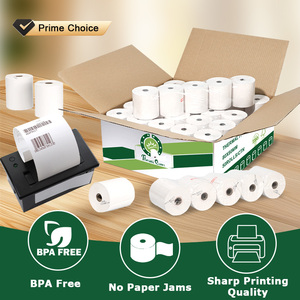 Thuyền pos57 * 30 80x70 50mm 48gm 210*297 A4 6*4 75*125 30m <span class=keywords><strong>210mm</strong></span> 216mm nhiệt <span class=keywords><strong>fax</strong></span> giấy cuộn - Product Image 2