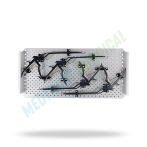Ensemble d'instruments microchirurgicaux de niveau 2, taille standard, kit d'instruments chirurgicaux pour la neurochirurgie - Product Image 3