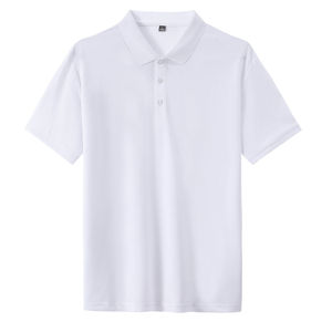 Camiseta Polo de Color Sólido al por Mayor para Hombre, Camiseta Polo con Botones, Transpirable, Nueva Moda, Camisetas Polo para Hombre - Product Image 1