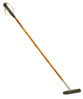 Bâton de polo en bois professionnel personnalisable pour les sports de niveau tournoi, avec une poignée confortable et des performances durables