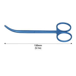 Tijeras Oftálmicas de Fábrica con Puntas Curvas y Cónicas para Enucleación, Instrumentos Quirúrgicos - Product Image 1