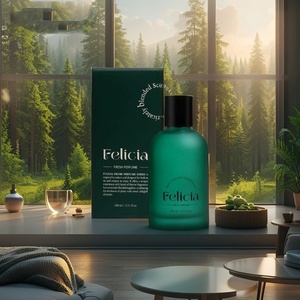 Fragancia Fresca y Verde de 100 ml, Eau de Parfum Amaderada Unisex, Spray Corporal Portátil de Larga Duración - Product Image 2