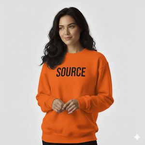 Sudadera de Cuello Alto Informal de Invierno para Mujer, de Alta Calidad, con Logotipo Personalizado, Talla Grande, de Poliéster/Algodón Grueso - Product Image 3