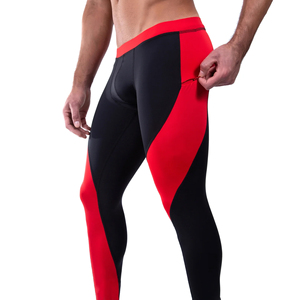 Legging de sport respirant pour homme avec bande élastique personnalisée, nouvelle taille plus, tricoté, pour la course et la gym - Product Image 4