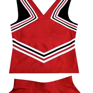 Uniformes de Animadoras Personalizados al por Mayor con Logotipo de Fábrica, Uniformes Deportivos Transpirables sin Mangas para Baile y Animación - Product Image 5