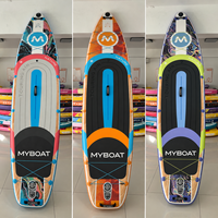 Fabricant chinois de planches de paddle gonflables haut de gamme 35'' ultra larges en matériau Drop Stitch pour le tourisme