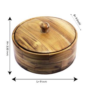Handmade High Quality Pure Wooden Serving Box Pot Wholesale and High Demanding Wooden Pot Use for Home Hotel and Restaurant - Product Image 6