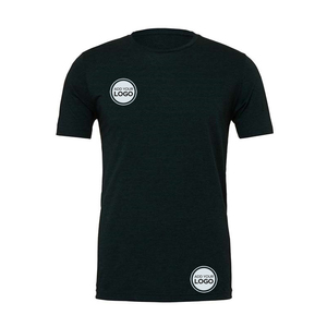 T-shirts en coton Pima 100% uni en gros, prix de gros, logo personnalisé - Product Image 1