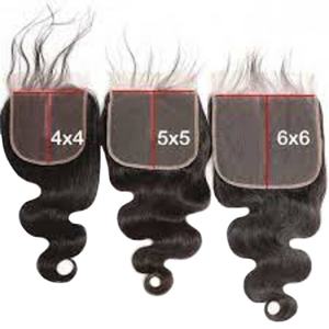 High Quality HD Lace Closure Loose <b>Deep</b> <b>Wave</b> Remy <b>Hair</b> Best Quality Raw Indian Body Italian <b>Wave</b> <b>Hair</b> Bundles - Product Image 1