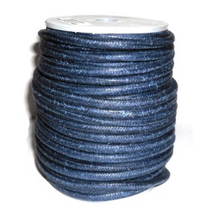 High Quality 5mm <b>Braided</b> Waxed 100% Cotton Cords for Bags Garments Home Textiles-High Tenacity Eco-Friendly Whole Sale Product - Product Image 1