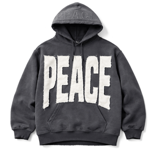 เสื้อฮู้ดดี้โอเวอร์ไซส์สไตล์สตรีทแวร์สำหรับผู้ชาย ผ้าฝ้ายฟลีซหนานุ่ม ล้างสีแบบวินเทจ ทรงพูลโอเวอร์ อุ่นสบายสำหรับฤดูหนาว แฟชั่นลำลอง - Product Image 1