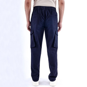 Pantalones Cargo de Algodón Premium para Hombre, Pantalones de Trabajo Multibolsillos, Corte Recto, Lona Resistente, Ropa Casual para Exteriores y Calle - Product Image 2