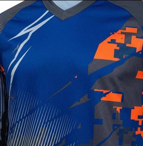 เสื้อเจอร์ซีย์ปั่นจักรยาน/มอเตอร์ไซค์ ปี 2025 แบบ OEM สั่งทำพิเศษ พิมพ์ลายได้ คุณภาพดีที่สุด ผลิตจากโพลีเอสเตอร์ 100% สำหรับกีฬา BMX และ MTB - Product Image 5