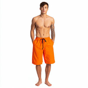 กางเกงโยคะผู้ชายแบบสั่งทำพิเศษ สไตล์สตรีทแฟชั่น เอวผูกเชือก แห้งเร็ว ระบายอากาศได้ดี ผลิตจากโพลีเอสเตอร์/คอตตอน สำหรับออกกำลังกาย - Product Image 2