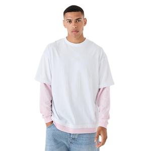 Nouvelle Collection : Chemises d'été à manches longues pour hommes grandes tailles, 100% Coton, Respirantes, Séchage rapide, Style urbain, Col rond, Anti-boulochage - Product Image 1