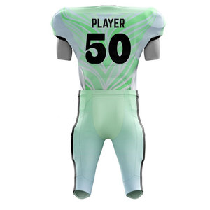 Uniforme de football américain pour adultes, faible MOQ, haute qualité, uniforme d'équipe de football américain - Product Image 2