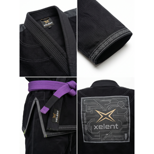 Conjunto de Camisa y Kimono de Grappling para Hombre, Personalizado, 450 GSM, Algodón, Tejido Diamante, para Competición IBJJF, Marca Privada OEM - Product Image 4