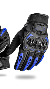 Gants d'aventure pour moto avec construction imperméable et coupe-vent et zones de protection renforcées - Product Image 2
