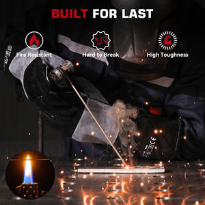 Guantes de Soldadura de Alta Calidad al por Mayor, Nuevos, para Protección de Manos, Absorbentes de Sudor, Duraderos, de Cuero de Primera Calidad - Product Image 5