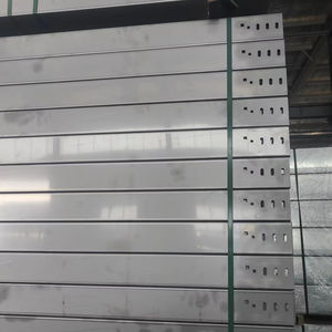 Cache-câbles standard en acier galvanisé pré-galvanisé massif ventilé/perforé pour construction industrielle extérieure, 80 pièces - Product Image 1