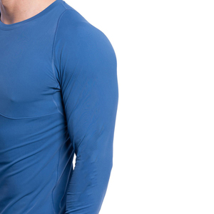 T-shirts de compression pour hommes, haute élasticité, soutien musculaire, séchage rapide, t-shirts de sport pour hommes, meilleure qualité, légers - Product Image 4