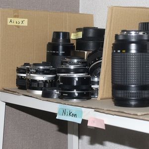 Lote al por mayor de lentes de cámara de película no probadas para piezas y reparación, marcas variadas - Product Image 2