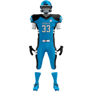 High Performance <b>Hot</b> Sale Comfortable Slim Breathable New Design Best Supplier Top Trendy Sport Wear American Football Uniform - Product Image 1