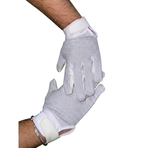 Gants sans doigts violets avec imprimé pailleté, antidérapants, pour le sport, unisexes, toutes saisons, à enfiler - Product Image 6