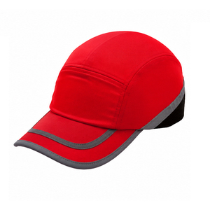 Gorra de béisbol con protección contra golpes, logotipo y tamaño personalizados, diseño sólido, 100% algodón, ajustable, fabricada en fábrica - Product Image 1