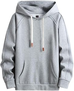 Plain Hoodies <b>Men</b> Blank Various Colored 100% Cotton Hoodie Streetwear Oversized Heavy Cotton Heavyweight Hoodies - Product Image 1