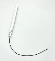 Conjunto de antena RF de goma externa de frecuencia de doble banda de 2,4 GHz y 5GHz para enrutador de comunicación Wifi